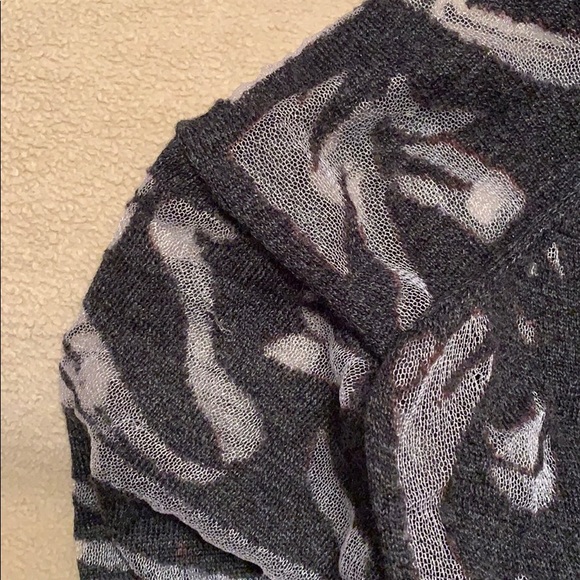 CONSIGNED Alexander Wang Mesh Burnout Effect Wool Sweater - Picture 5 of 5